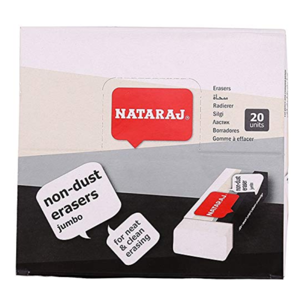Nataraj Eraser Non Dust Regu