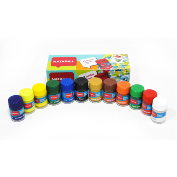 Nataraj Water Colour Cake (12 Colours)
