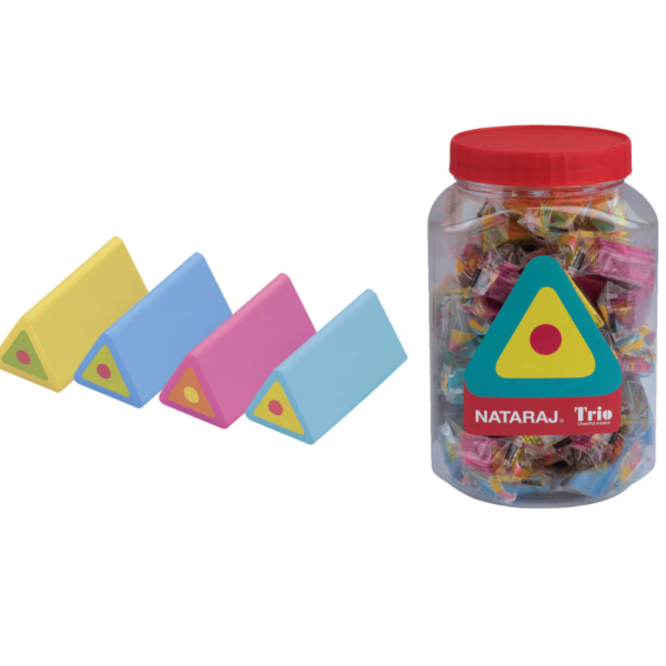 Nataraj Trio Neon Big Eraser