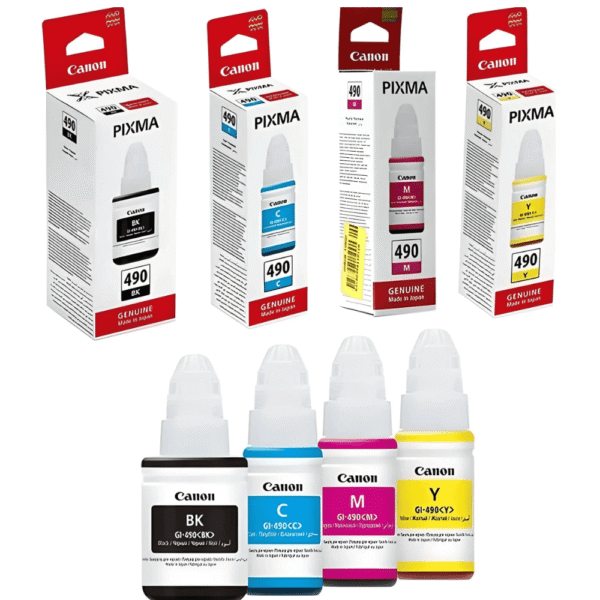 INK CANON 490 Black, Cyan, Magenta, Yellow