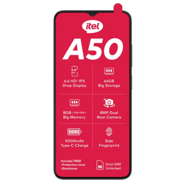Itel A50 Smartphone