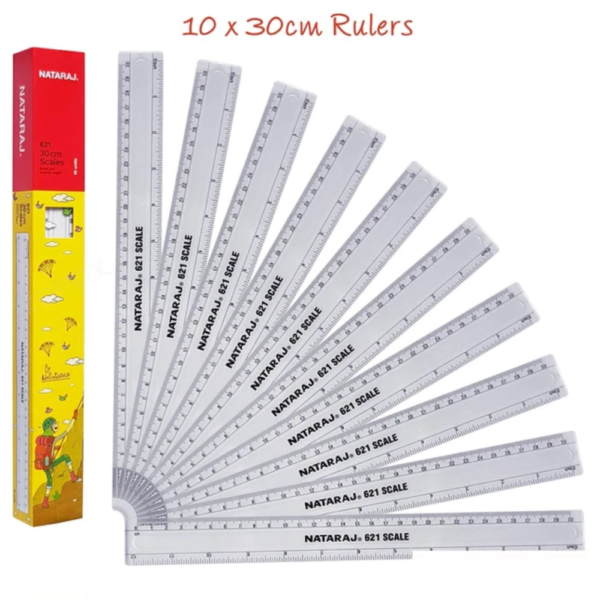 Natraj Ruller Neon 30 Cm