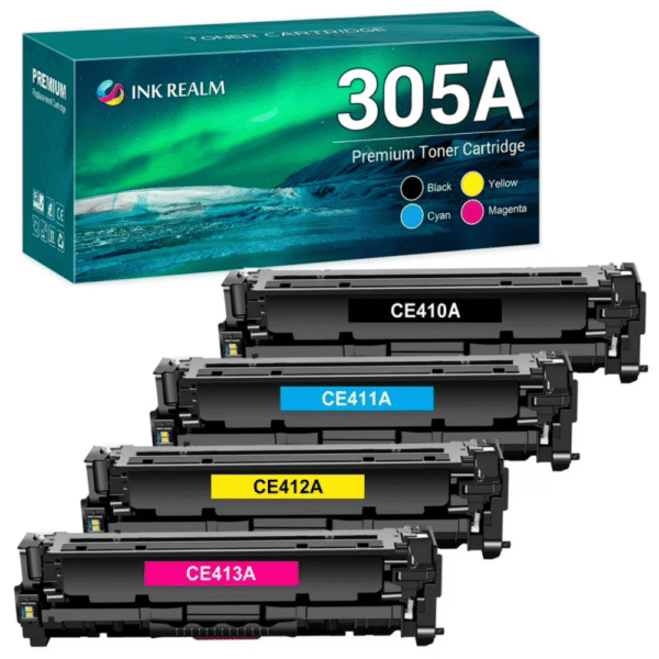 Compatible Toner CE 410A (305A) Black, Cyan, Magenta, Yellow