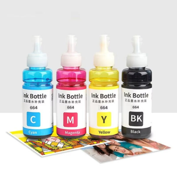 EPSON L382/386 BLACK, CYAN, MAGENTA, YELLOW 664